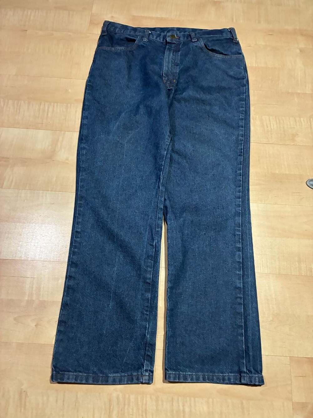Workrite Flame Resistant Westex Indura Denim Work Jeans, Size 38x32